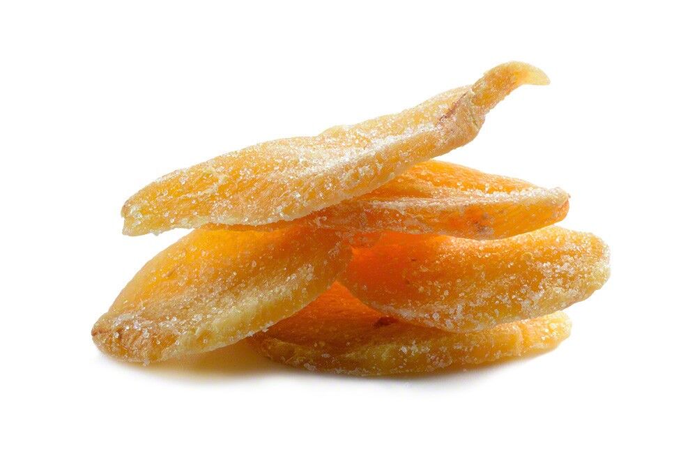 Low Sugar Crystallized Ginger, No Sulfur