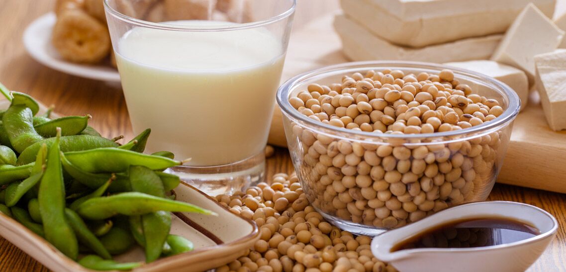 Roasted soybeans are the perfect healthy snack
